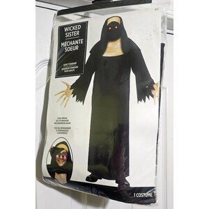 Wicked Sister Costume The Nun Conjuring Horror Demon Devil Exorcist Scary Adult